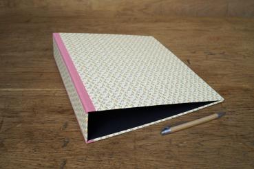 Magical file folder "Zenzi", delicate flowers, wallpaper pattern
